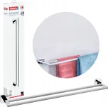 Držák na ručníky BEZ VRTÁNÍ tesa dvojitý