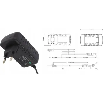 IP kamera NAPÁJECÍ ZDROJ POS 2A 10W 5V IP20 POSB05200A-2555