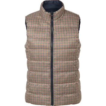 Dámská vesta 713755 - Tchibo - Oboustranná prošívaná vesta - pro ženy - vel. 42 - barva: modrá/s potiskem