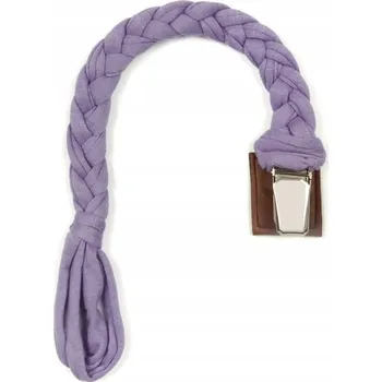 Hi Little One klip na dudlík s copánkem Lavender Dark