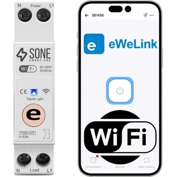 IP kamera Řídicí jednotka Sone Relé WiFi eWeLink WiFi