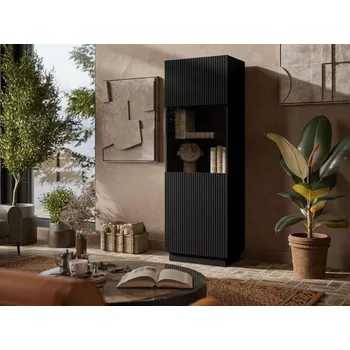 Obývací pokoj Vitrína Ceroza 1D, Barva: černá MIRJAN 5903211454516