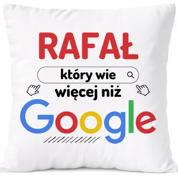 Polštář Polštář pro Gabriela jako Dárek s potiskem bílý PoliDraw