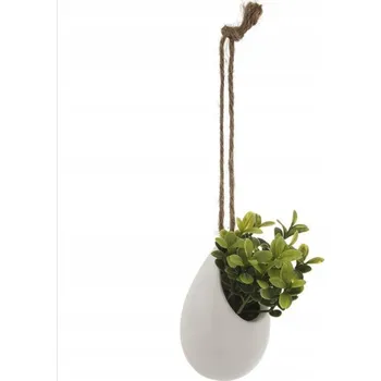 umělá květina VÝPRODEJ Umělá závěsná rostlina na provázku, 13 cm
