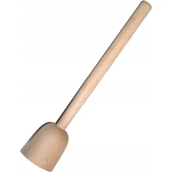 Obraz Dřevěná palička na maso Mini Běžná 20 cm