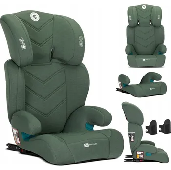 Autosedačka Dětská autosedačka I-SIZE ISOFIX 15-36 kg Lorelli Speed GT s podložkou, zelená
