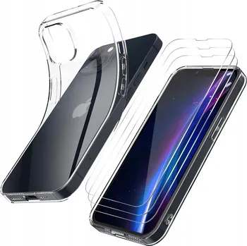 Pouzdro na mobilní telefon Zadní Kryt Sasal pro Apple iPhone 13, iPhone 14 bezbarvý