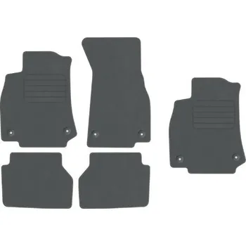 autokoberec Kobercové rohožky Edecor velurové 5 ks