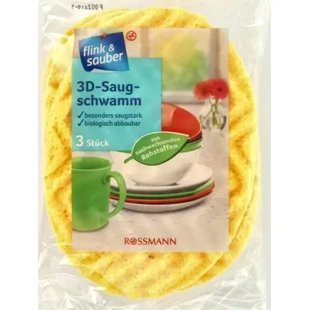 Utěrka Kouzelná vlnitá houbička FLINK 3 ks