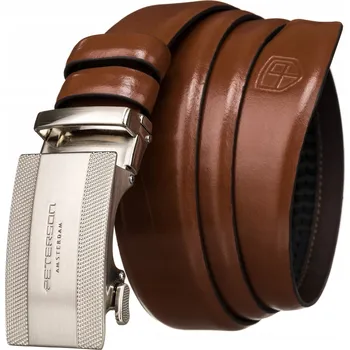 Opasek Peterson hnědý pásek - muž