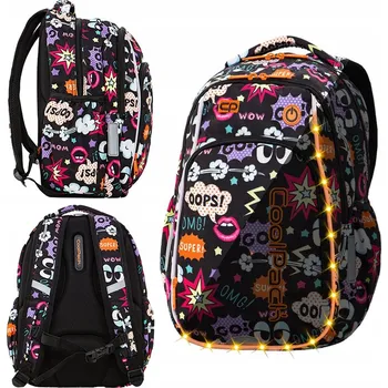 Školní batoh vícekomorový CoolPack pestrobarevný 19 l