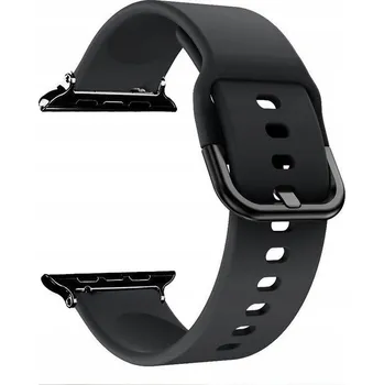 Řemínek na hodinky Řemínek Bestphone pro Apple, černý