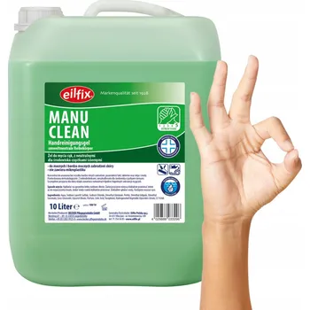 Dezinfekce MANU CLEAN Gel 10L zelený na mytí rukou BOZP