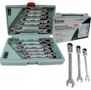 Klíč SilverTools SK-012-01 kusů Očkoploché klíče