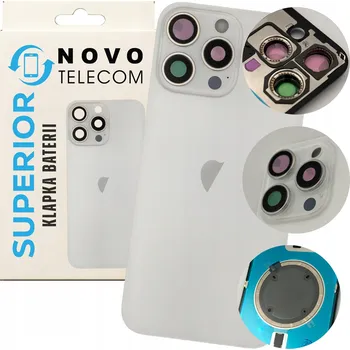 Pouzdro na mobilní telefon Kryt baterie pro Apple iPhone 16 Pro Max, bílý