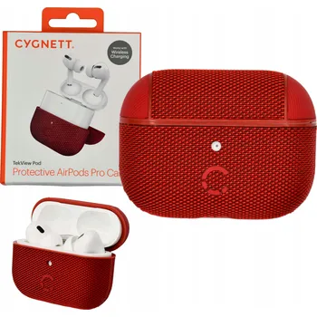 Pouzdro na mobilní telefon Pouzdro pro AirPods Pro TekView Case Ochranný Kryt Červené