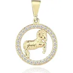 Přívěsek ze žlutého zlata BERAN