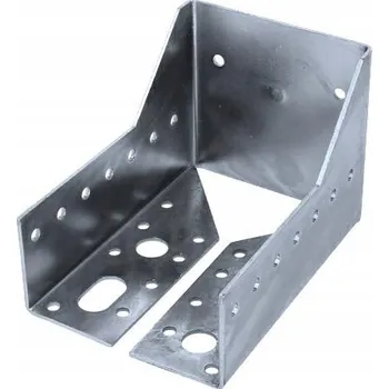 Věšák Držák trámu Věšák Podpěra trámu 80mm Pozinkovaný 122x80x82mm