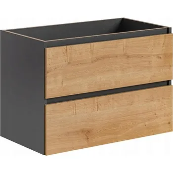 Koupelnový nábytek Koupelnová skříňka pod umyvadlo MONAKO GREY 80 cm