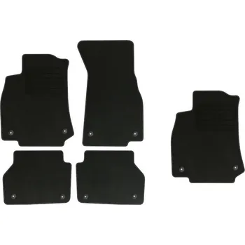autokoberec Kobercové rohožky Edecor velurové 5 ks