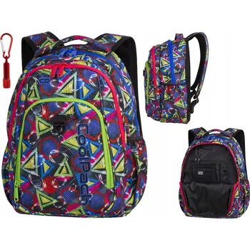 Vícekomorový Školní batoh CoolPack , vícebarevný, 26 l