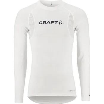 Pánské termo triko CRAFT Active Extreme X LS - bílá Velikost: L