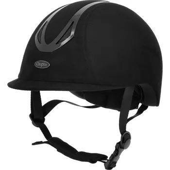 Jezdecká přilba CHOPLIN Helma jezdecká Aero Velvet Choplin, black glitter Obvod hlavy: 61-63 cm