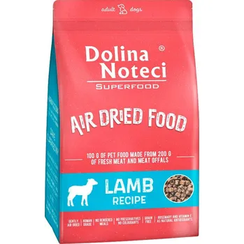 Krmivo pro psa Dolina Noteci Superfood Sušené Krmivo pro psy bez obilovin Jehněčí 5 kg
