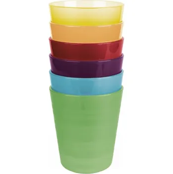 Hrnek Ernesto Barevné hrnky plast 190 ml