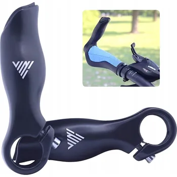 Rohy na řídítka Pohodlné ergonomické rohy na řídítka kola VINI 115 mm