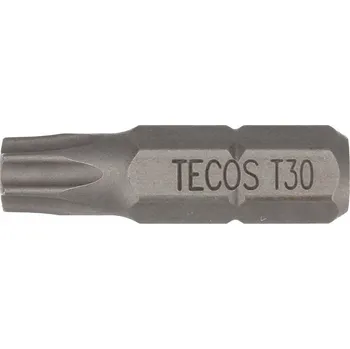 Bit TECOS Rázové bity TX30 x 25 mm 1/4" Extreme Steel 4690430025003 - 3 ks