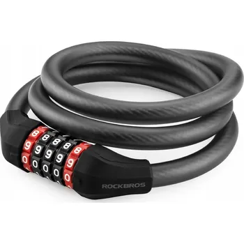 Zámek na kolo Zámek na kolo proti krádeži s kódem ROCKBROS (RKS507-BK)