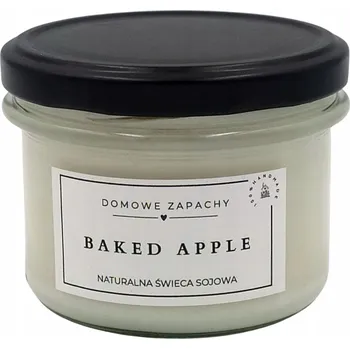 Svíčka Sójová vonná svíčka PEČENÉ JABLKO Domowezapachy