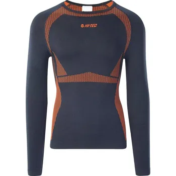 tričko Hi-Tec Rair Top LS - Sky Captain/Rooibos Tea M/L