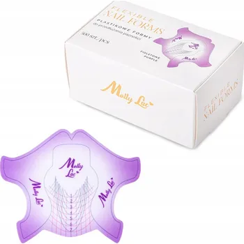 Šablony pro prodlužování nehtů Molly Lac 500 ks