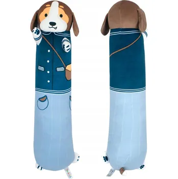 plyšák PLYŠÁK PLYŠOVÝ MAZLÍČEK PŘÍTULNÍČEK SLADKÝ PES PEJSEK POLŠTÁŘ VELKÝ XXL 70 cm