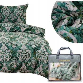 Povlečení Povlečení 140x200 2dílné z mikrovlákna PLUSZOVÉ zimní medvídek sada MARTINO