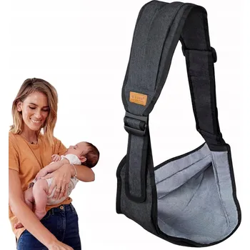 NASTAVITELNÉ NOSÍTKO PRO DĚTI BOČNÍ NOSÍTKO PRO DÍTĚ ČERNÉ