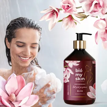 Koupelová kosmetika Sprchový Gel 500 ml BLISS Q10 Aloe | Přírodní péče o pokožku Bio My Skin