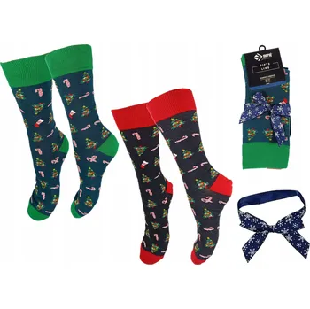 Dámské oblečení Moraj Ponožky Vánoční ponožky s motivem Mikuláše, vícebarevné, velikost 39-42