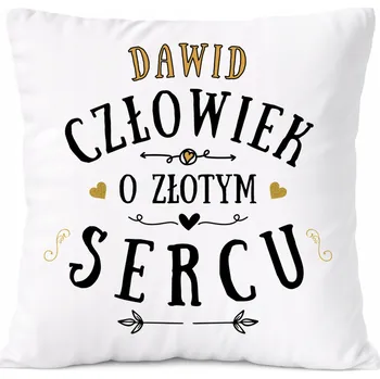 Polštář Polštář pro Alici jako Dárek s potiskem bílý PoliDraw