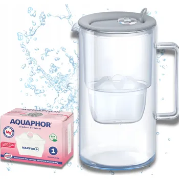 Filtrace vody Filtrační konvice Aquaphor Glass 2,5 l stříbrná/šedá