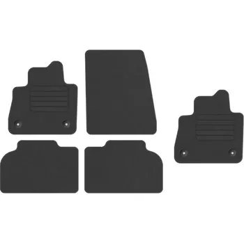 autokoberec Kobercové rohožky Edecor velurové 5 ks