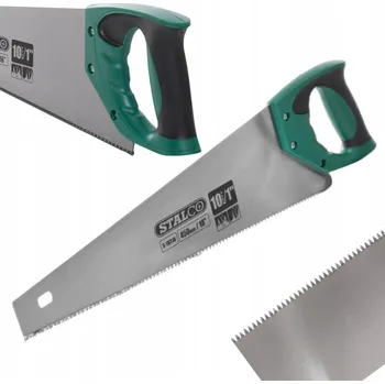 Ruční pilka Stalco ruční pila pila plátková 10TPI na plastové dřevo 450 mm