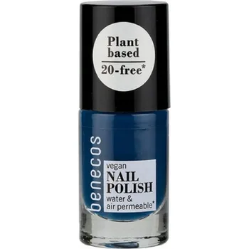 Přípravek na nehty Lak na nehty Benecos Modrý 5 ml