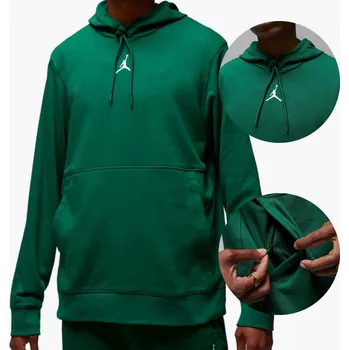 Pánská mikina Pánská pohodlná teplá zelená Pánská Mikina S Kapucí NIKE JORDAN CV8437 341 vel. M