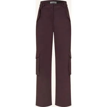 Dámské kalhoty Copenhagen Studios Dámské Cargo Kalhoty, tmavě fialová, 42