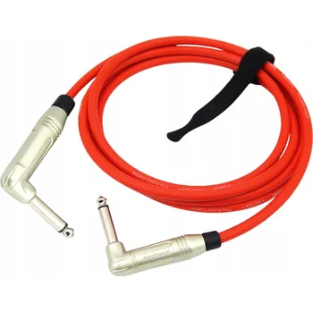 Audio kabel Kabel jack 6,3 mm - jack 6,3 mm Electric Sound 0,5 m červený