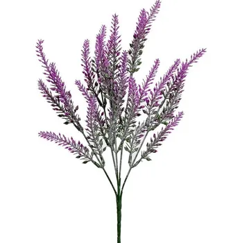 umělá květina Umělý vřes 36 cm tmavě růžový