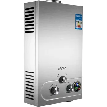 Bojler Plynový ohřívač vody 18 l/min 36 kW LPG Průtoková vířivka pro dům karavanu
